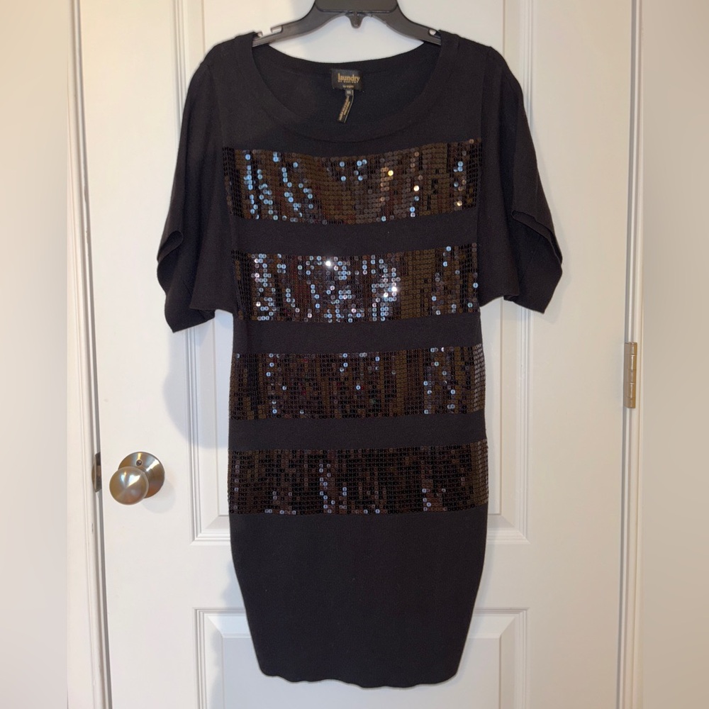 🖤Laundry Sequin Dress SZ XS🖤
